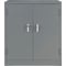 Global Industrial Counter Height Storage Cabinet, 42 in H, 36 in W, Gray 269871GY - alternate 2